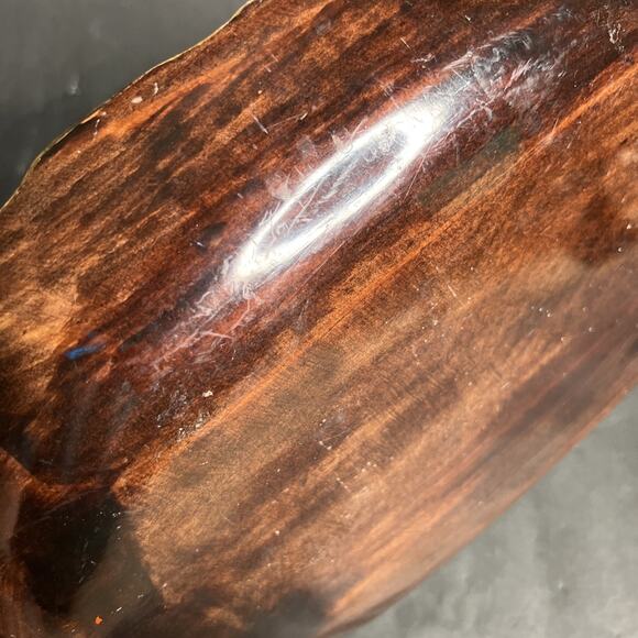 Vintage Mexican Batea Tray – Hand-Painted Wood Folk Art  Floral Serving Dish VTG - Picture 10 of 14